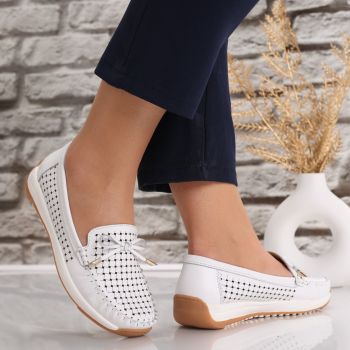 Pantofi dama casual Albi din Piele Naturala Alinca