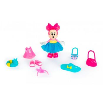 Papusa Minnie Cu Accesorii - Fluffy Famingo