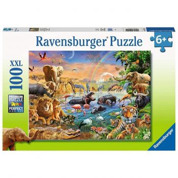 Puzzle Izvor In Jungla, 100 Piese