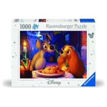 Ravensburger - Puzzle doamna si vagabondul 1000 piese design nou