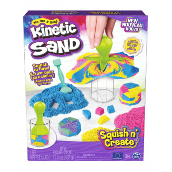 Set Plastilina Kinetic Sand Squishn Create (6065527)