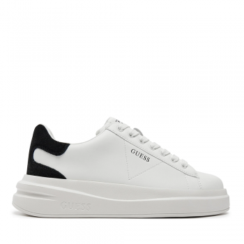 Sneakers femei Guess  Elbina albi din piele 919DPFLJELBA