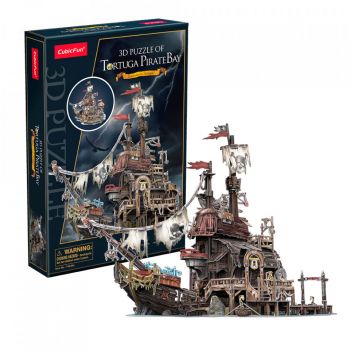 Cubic Fun - Puzzle 3D Nava Pirati 218 Piese