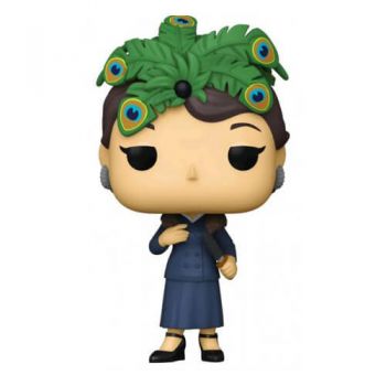 Figurina Funko POP! Movies: Cluedo - Mrs. Peacock w/Knife, 9 cm