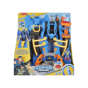 Fisher Price Imaginext Dc Super Friends Robot Batman Si Centru De Comanda