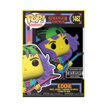 Funko POP TV: ST S4- Hunter Eddie w/Guitar??(BLKLT)