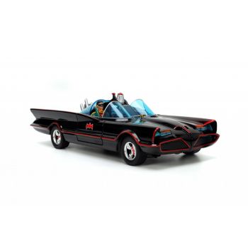 Jada Batman Set Masinuta Metalica Batmobile 1:24 Si 4 Figurine