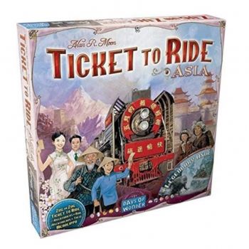 Joc de societate Ticket to Ride Map Collection Asia, extensie, limba engleza