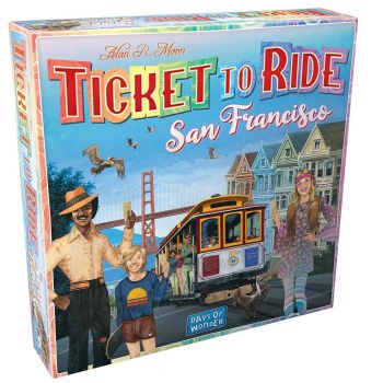 Joc de societate Ticket to Ride San Francisco, limba engleza