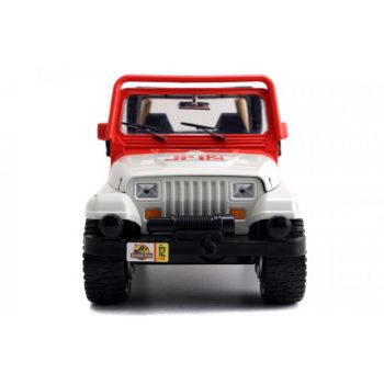 Masinuta Metalica Jurassic World 1992 Jeep Wrangler 1:24