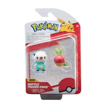 Pokemon - Pachet figurine de actiune, (Applin & Oshawott), 2 buc