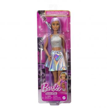 Barbie Papusa Barbie You Can Be Set Barbie Star Pop Si Microfon