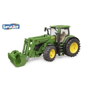 Bruder tractor John Deere 7R 350 cu incarcator frontal