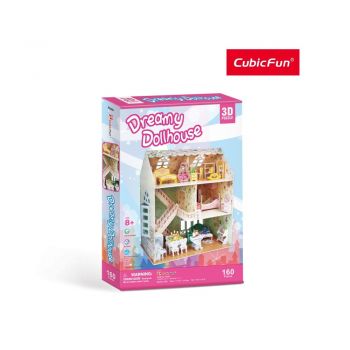 Cubic Fun - Puzzle 3D Casa Viselor 160 Piese