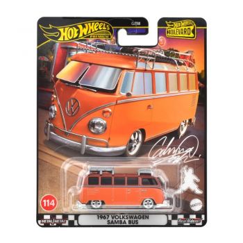 Hot Wheels Premium Boulevard Masinuta Metalica Volkswagen Samba Bus Scara 1:64