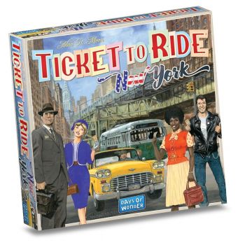 Joc de societate Ticket To Ride New York, limba engleza