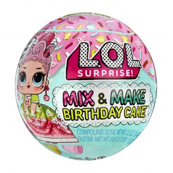 L.O.L. Surprise! Mix&Make Birthday Cake Papusa Tots