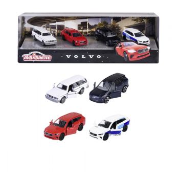 Majorette Premium Cars Set 4 Masini Volvo V90 Scara 1:64