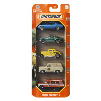 Matchbox Set 5 Masinute Metalice Coffee Cruisers V Scara 1:64