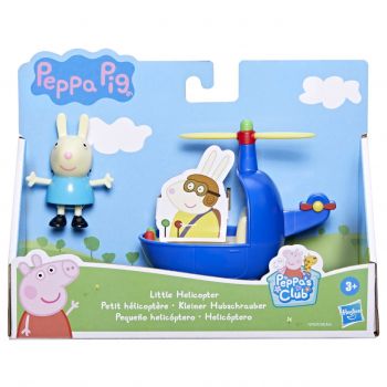 Peppa Pig Vehicul Cu Figurina Micul Elicopter