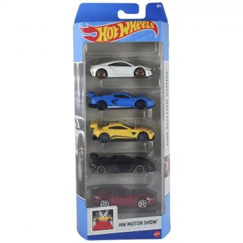 Set 5 Masini Hot Wheels Hw Motor Show