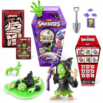 Smashers - Set cu peste 15 figurine si accesorii, Horror House Medium