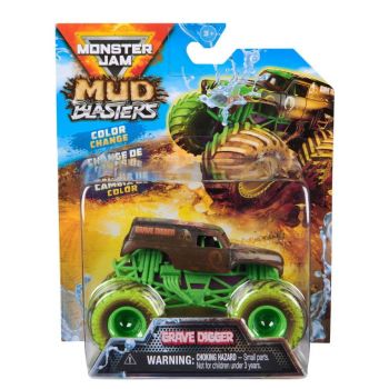 Monster Jam 1:64 Mud Blasters Grave Digger