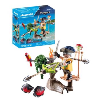 Playmobil - Pirat Playmobil cu balista