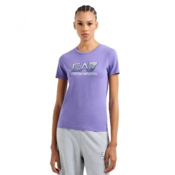 Tricou EA7 W PAILLETS TEE CROSSOVER