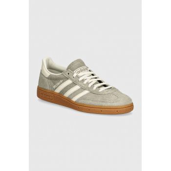 adidas Originals sneakers din piele intoarsă Hanball Spezial culoarea gri, IG1966