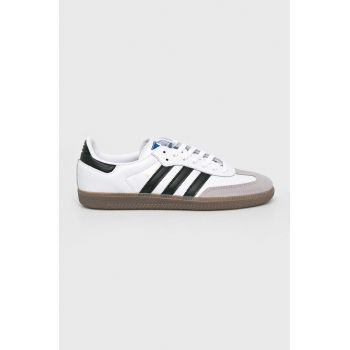 adidas Originals sneakers Samba OG culoarea alb B75806