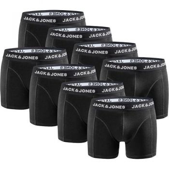 Boxeri barbati Jack Jones Boxershorts Set Van 8 12259926-BLK