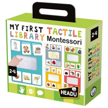 Headu - Montessori prima mea biblioteca tactila