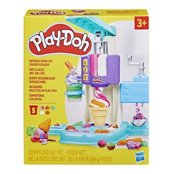 Play-doh Rainbow Swirl Ice Cream Playset (g0028)