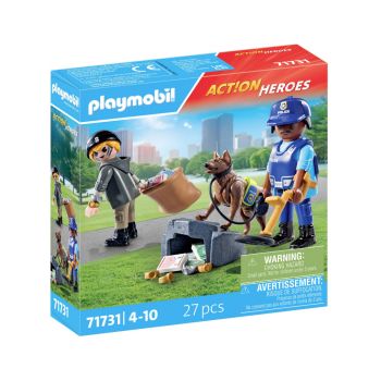 Playmobil Police Search With Dog (71731)