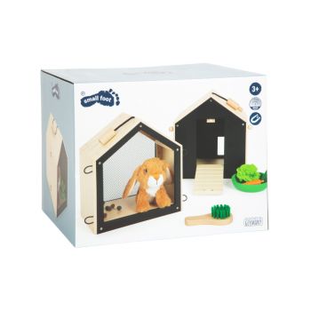 Small Foot Rabbit Cage With Run (I-sf12399)