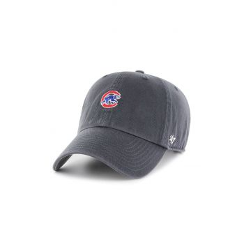 47brand sapca Chicago Cubs culoarea gri, cu imprimeu