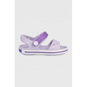 Crocs sandale copii culoarea violet