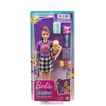 BARBIE PAPUSA SKIPPER FIRST JOBS BABYSITTER PAPUSA SATENA