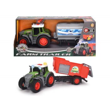 DICKIE FENDT TRACTOR CU REMORCA