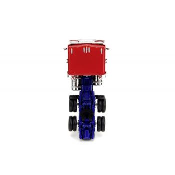 JADA TRANSFORMERS CAMION  METALIC OPTIMUS PRIME 1:32