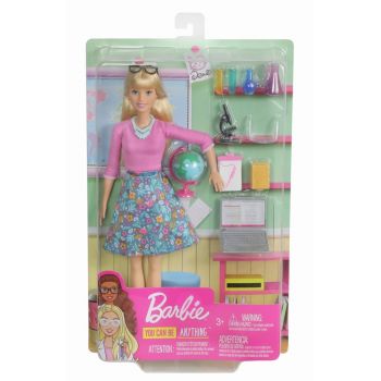 PAPUSA BARBIE SET PROFESOARA