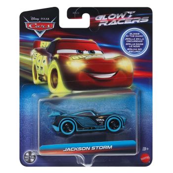 CARS GLOW RACERS MASINUTA METALICA JACKSON STORM 1:55