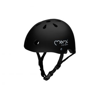 Casca bicicleta copii, Momi - Black Matt