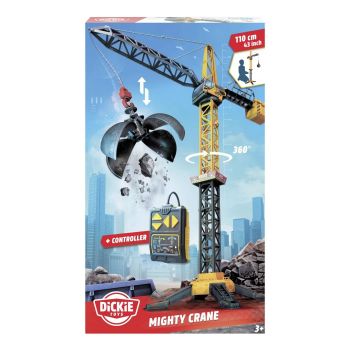 DICKIE MACARA MIGHTY CRANE 110CM ROTATIE 360 CU TELECOMANDA