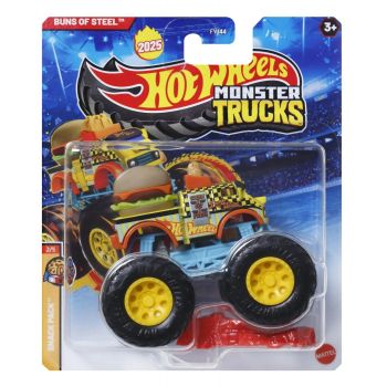 HOT WHEELS MONSTER TRUCK MASINUTA BUNS OF STEEL SCARA 1:64