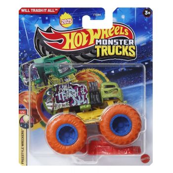 HOT WHEELS MONSTER TRUCK MASINUTA WILL TRASH IT ALL SCARA 1:64