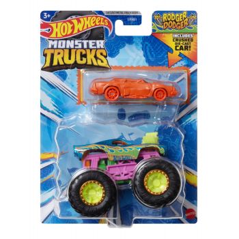 HOT WHEELS MONSTER TRUCK SI MASINUTA METALICA RODGER DODGER