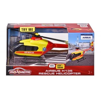 MAJORETTE ELICOPTER DE SALVARE AIRBUS H135 CU SUNETE SI LUMINI