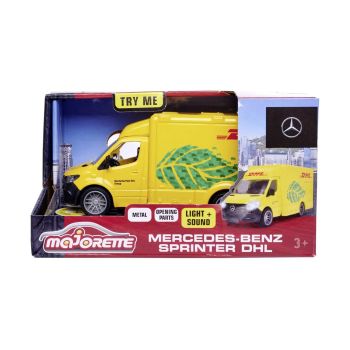 MAJORETTE TRANSPORTOR MERCEDES BENZ DHL